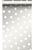 papel pintado puntos lunares polka dots blanco mate y grigio argento lucido