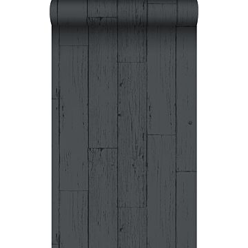 papel pintado tablas de madera desgastada, alterada, resistida vintage gris oscuro