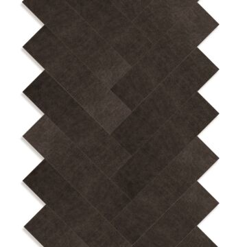 paneles eco-cuero autoadhesivos  chevron marrón oscuro