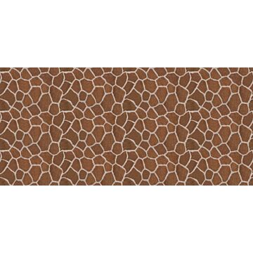 fotomural imitacion piel de jirafa marrón